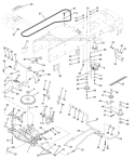 Page C Diagram and Parts List for WE12538J  Weed Eater Lawn Tractor